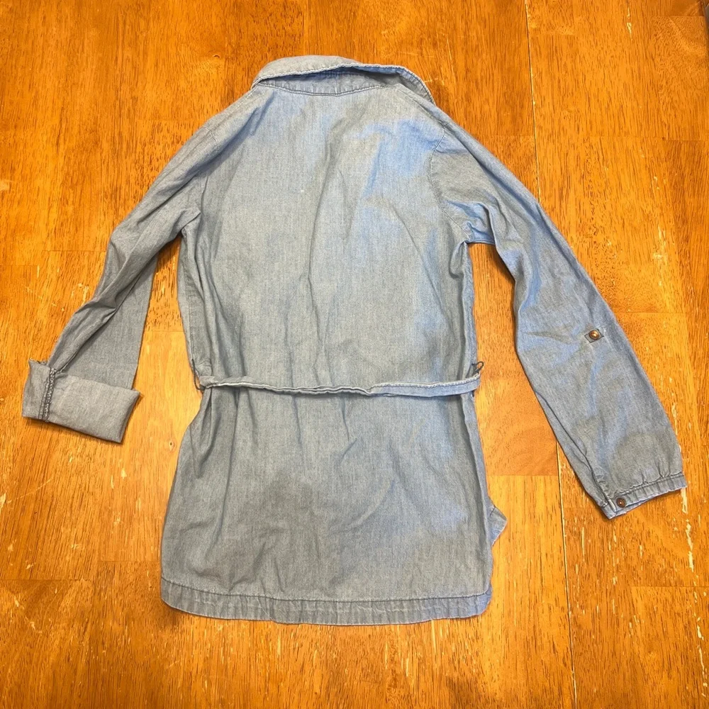 Girls Carter’s Jean Button Shirt and Pants Outfit Size 6 - Picture 2 of 12